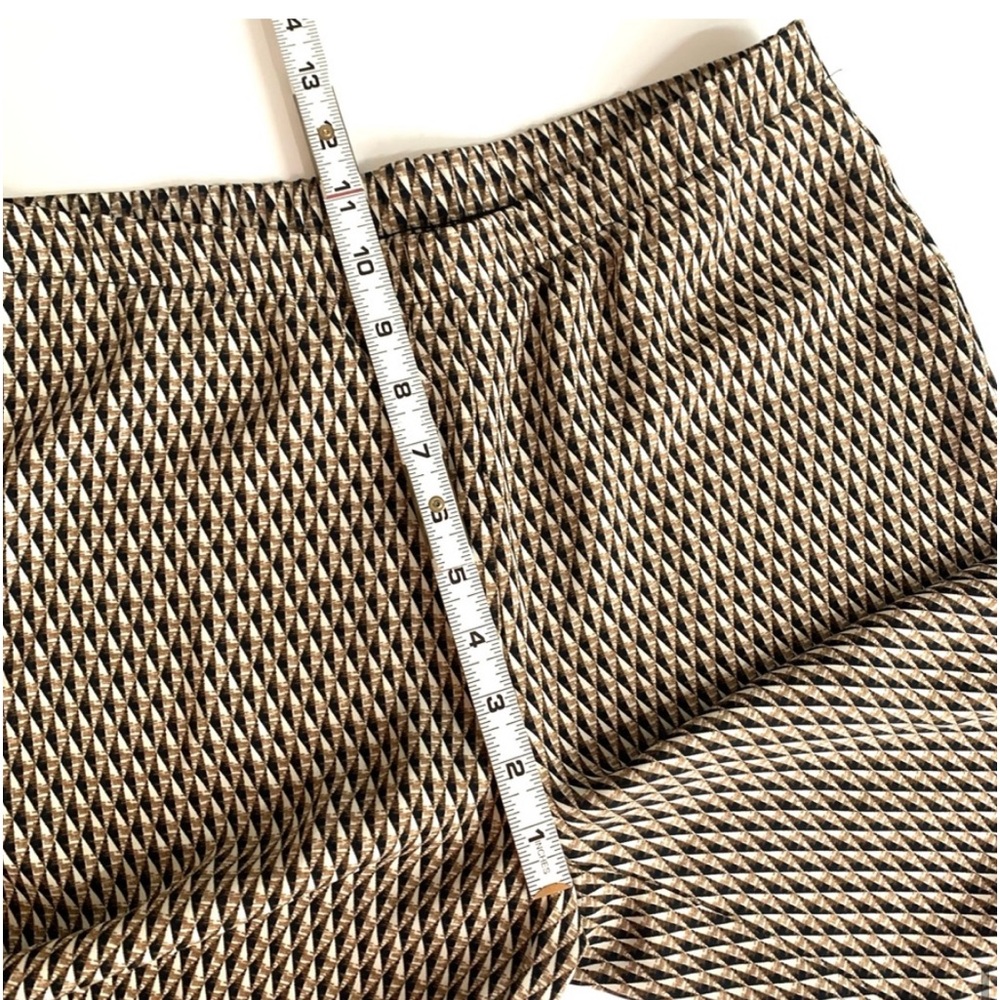 Chico’s Geometric Print Wide Leg Pull On Pants Culottes Size Small - Picture 10 of 16